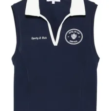 Рубашка поло без рукавов