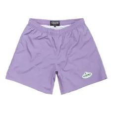 Плавки-шорты с нашивкой-логотипом