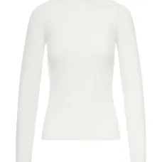 Свитер в рубчик с высоким воротником Свитер в рубчик с высоким воротником