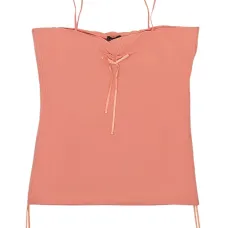 Укороченный топ без рукавов