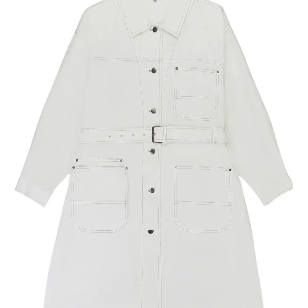 Джинсовый тренч