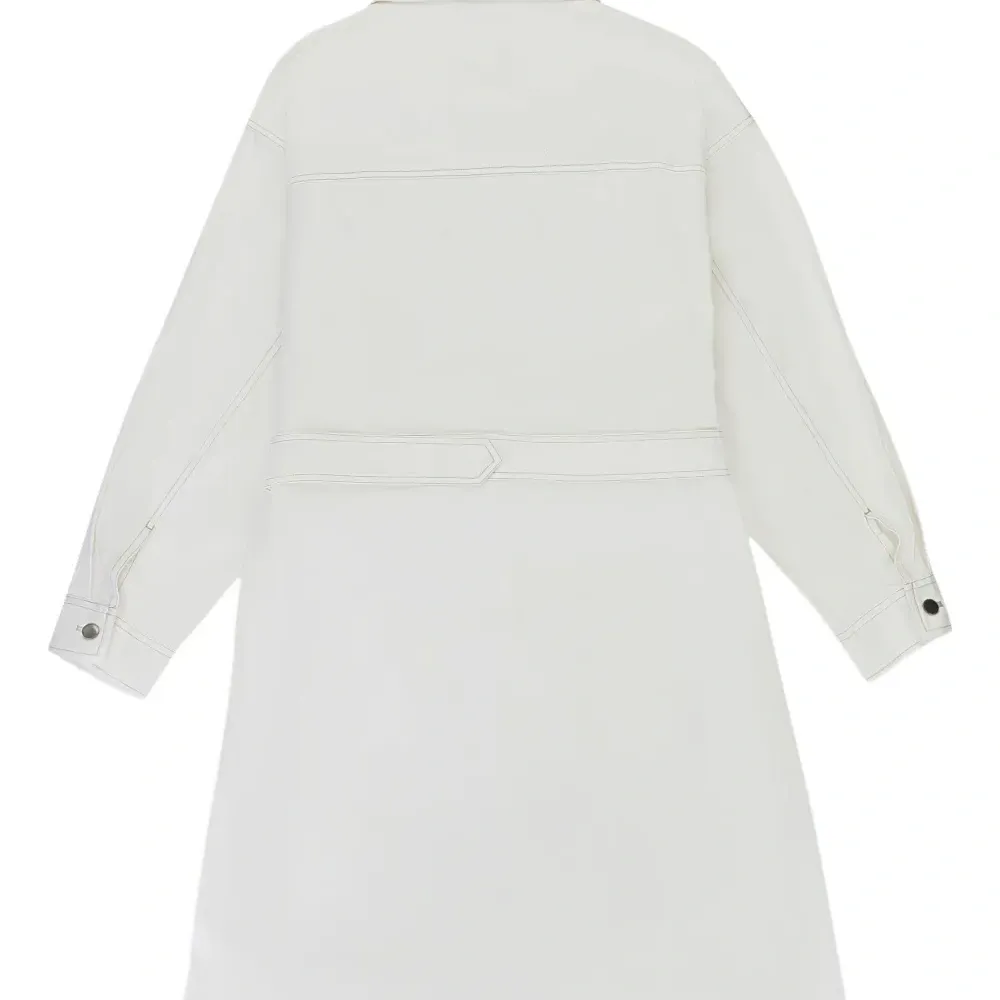 Джинсовый тренч