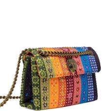 Декорированная мини-сумка с цепочкой