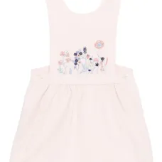 Платье с цветочной вышивкой