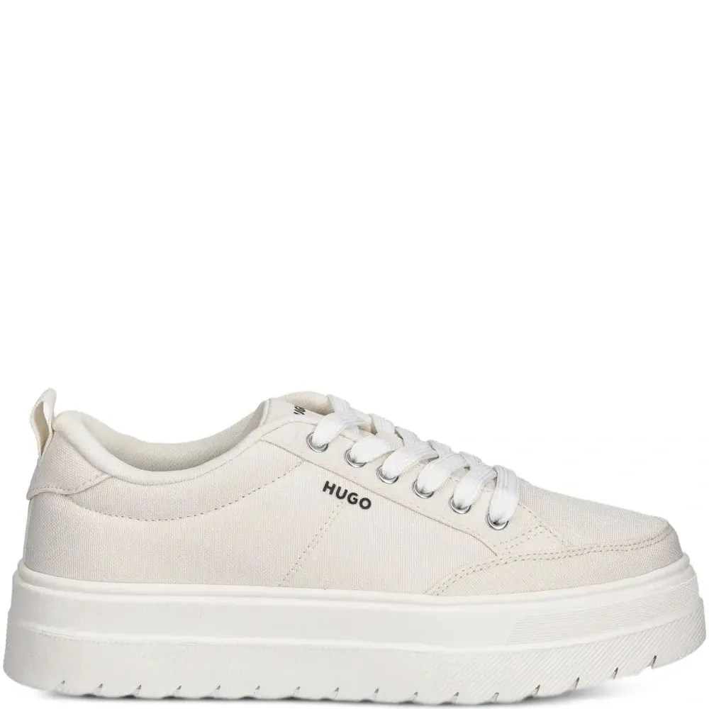 Кроссовки на платформе с логотипом