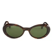 Солнцезащитные очки в овальной оправе