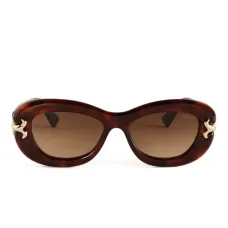 Солнцезащитные очки в овальной оправе