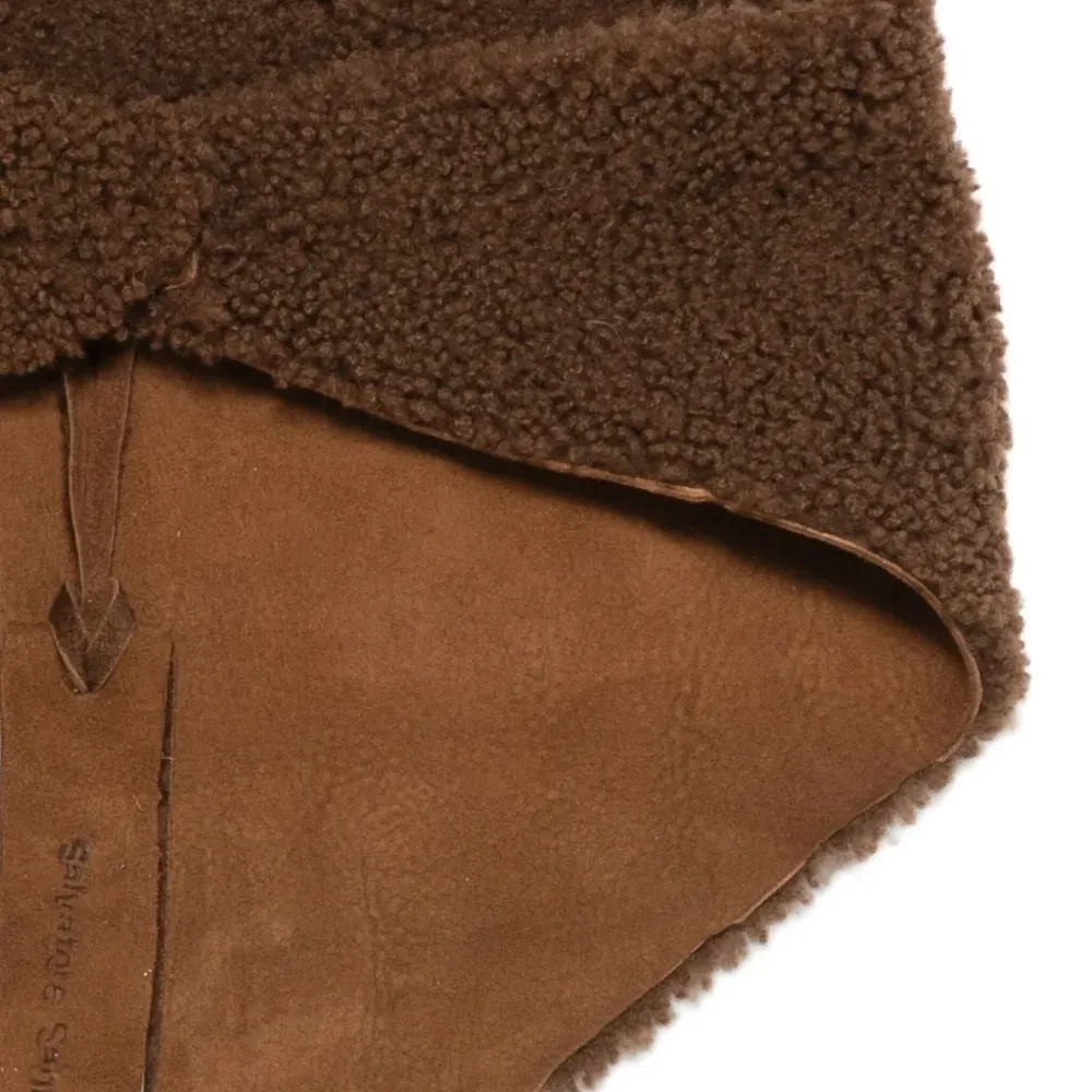 Шарф из овчины