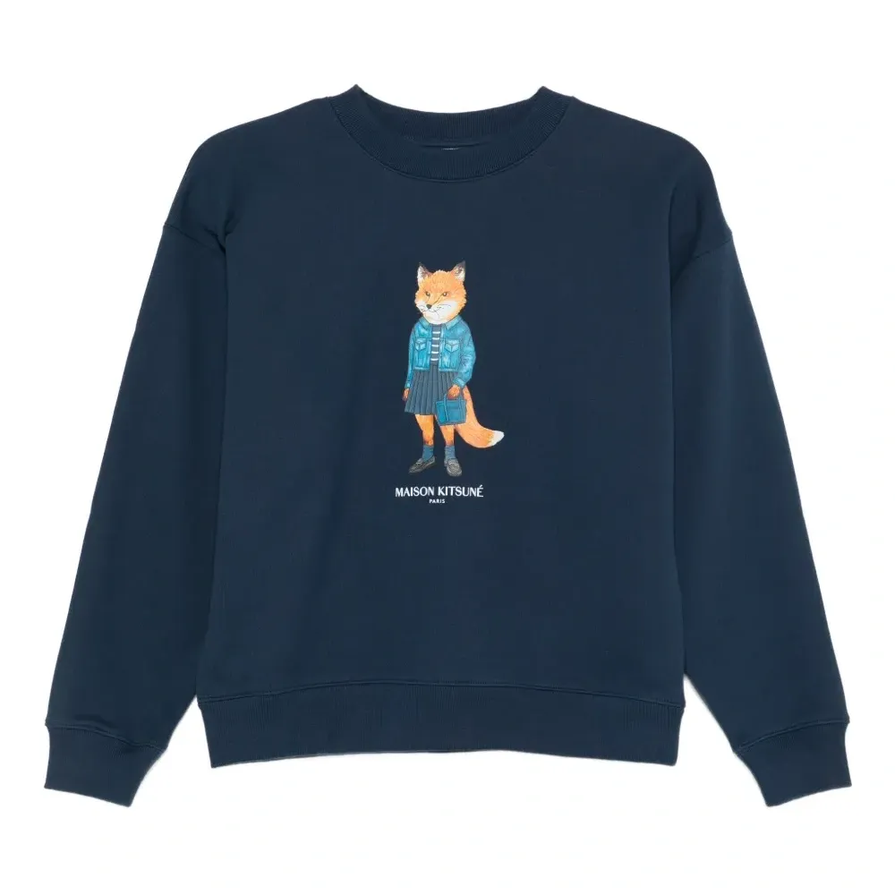 Толстовка с принтом Dressed Fox