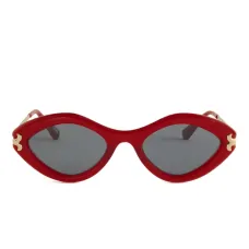 Солнцезащитные очки в оправе 'кошачий глаз'
