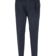 Плиссированные брюки с боковой регулировкой