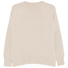 Шерстяной свитер с круглым вырезом