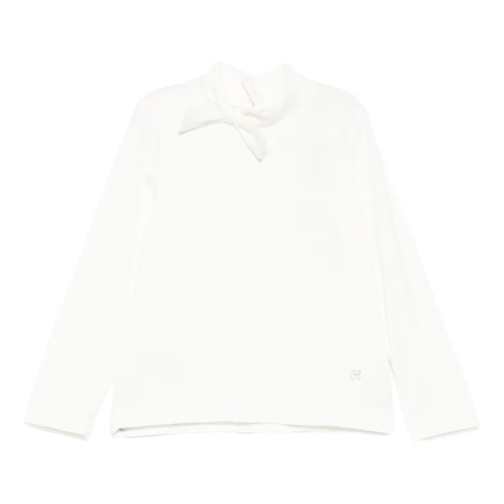 Топ с бантом