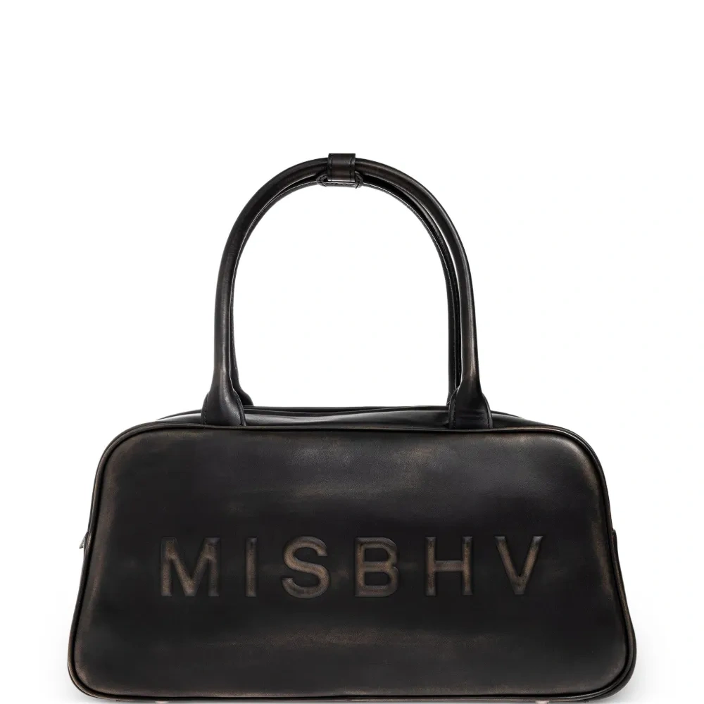 Сумка-тоут с тисненым логотипом