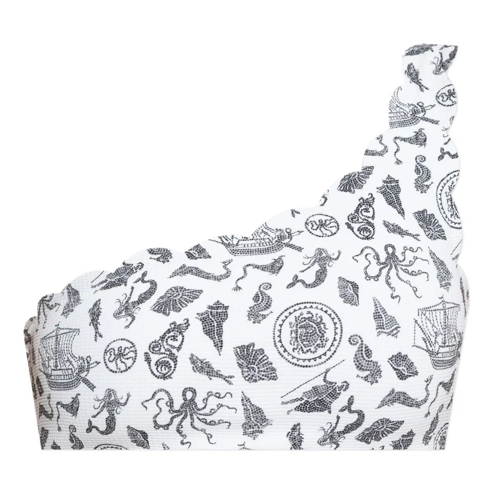 Бюстгальтер-бикини с монохромным принтом Santa Barbara