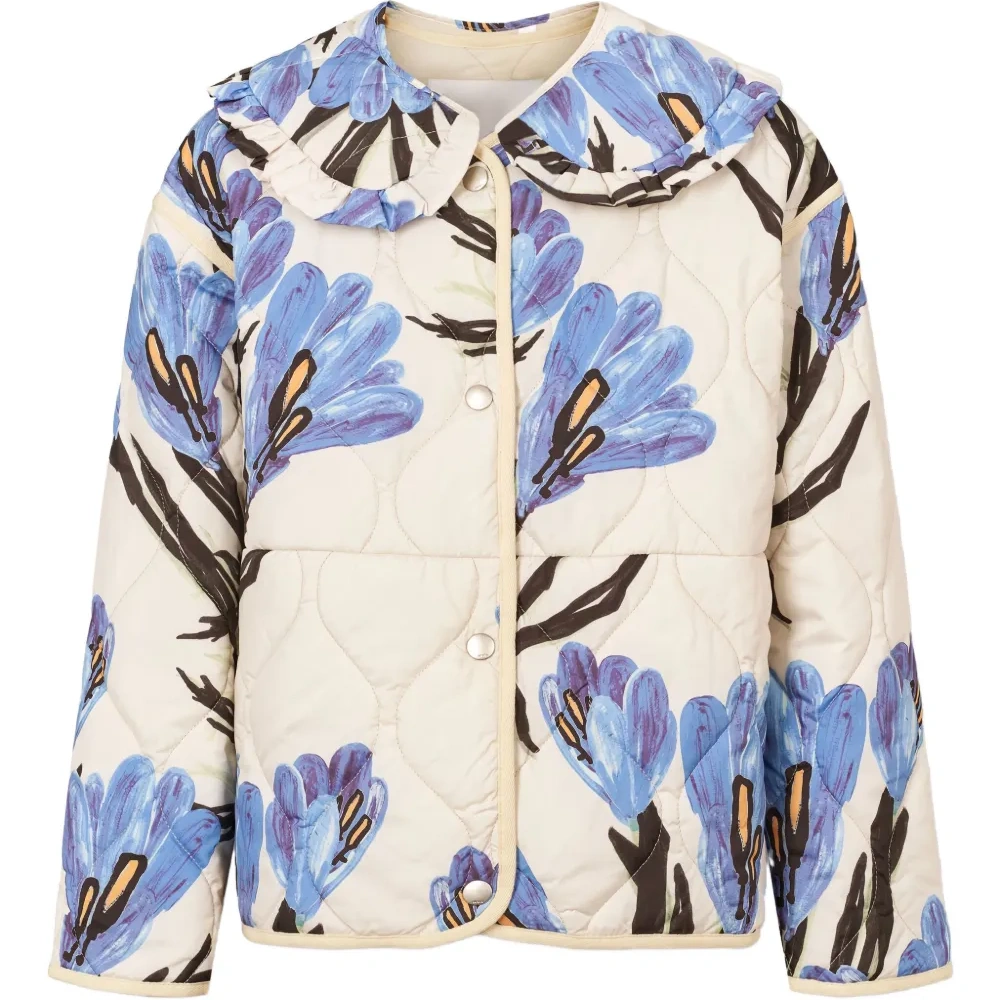 Стеганая куртка Hailey с цветочным принтом