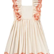 Платье Clementine с оборками и вышивкой