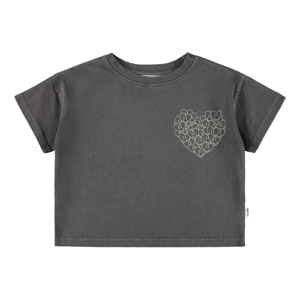 Футболка Runi из органического хлопка с принтом