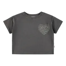 Футболка Runi из органического хлопка с принтом