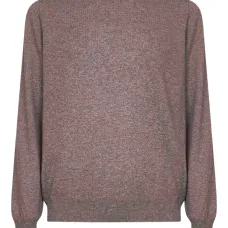 Свитер в рубчик с круглым вырезом Свитер в рубчик с круглым вырезом