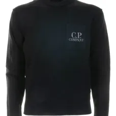 Свитер с нашивкой-логотипом