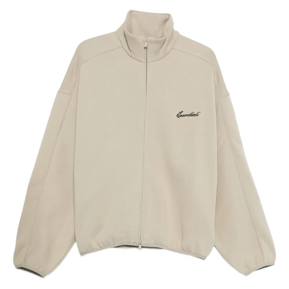 Свитшот на молнии с высоким воротником