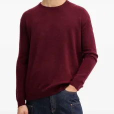 Свитер с круглым вырезом