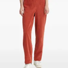 Вельветовые брюки на эластичном поясе