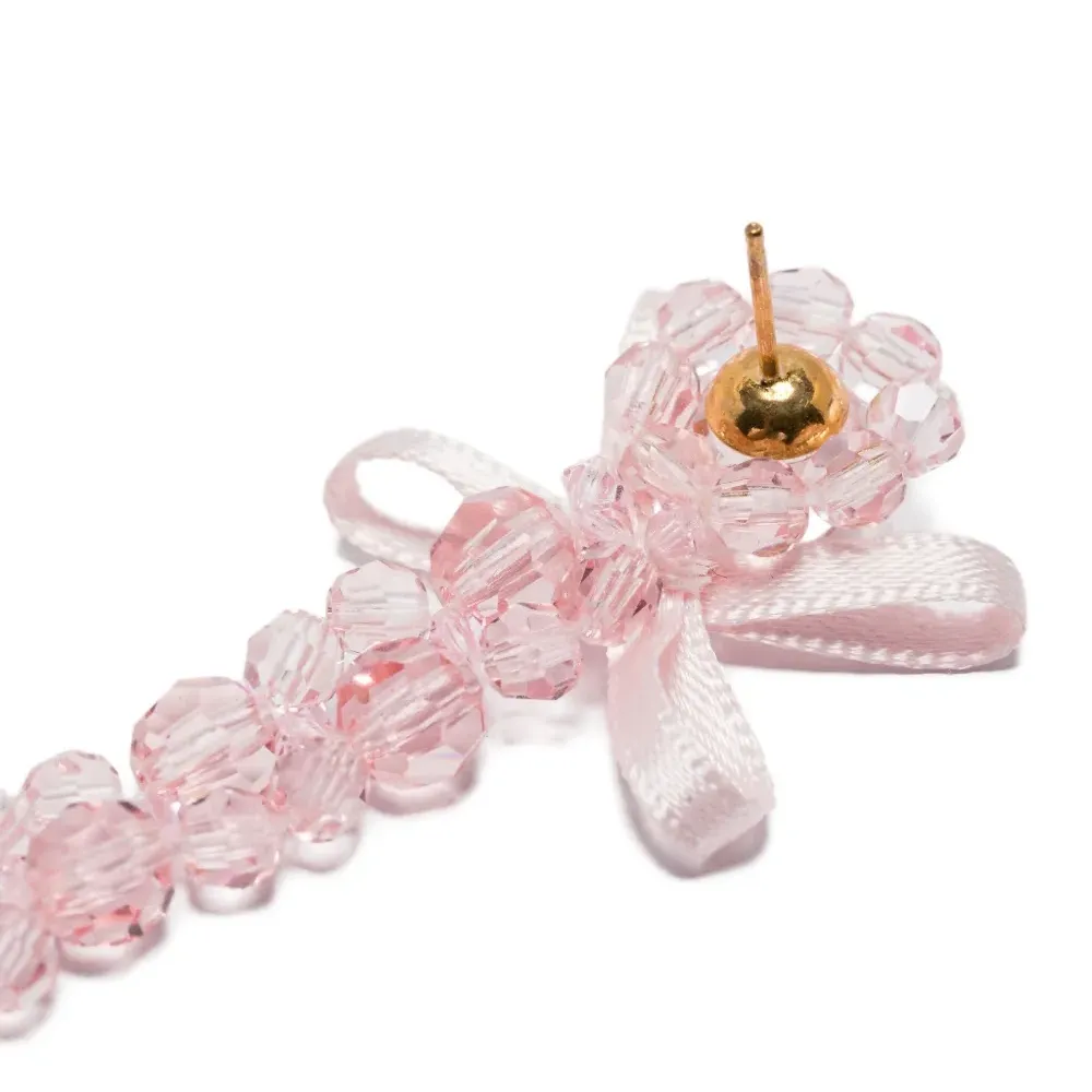 Серьги с кристаллами