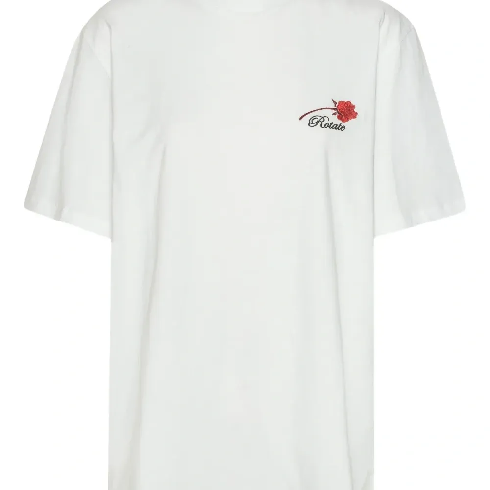 Футболка из органического хлопка с вышитым логотипом