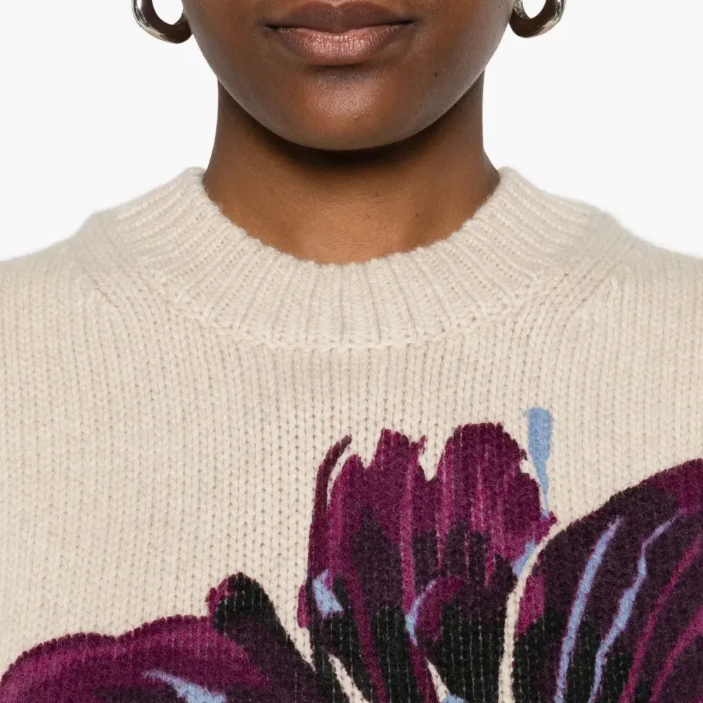 Жилет с цветочным узором