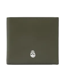 Двухсложный кошелек с декором в виде черепа