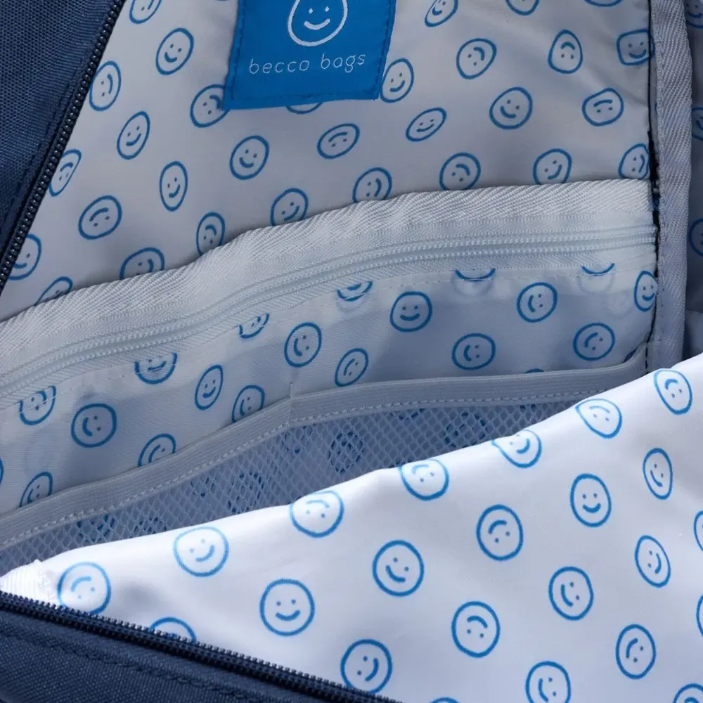 Рюкзак с контрастной отделкой