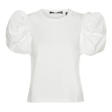 Футболка с объемными рукавами Футболка с объемными рукавами