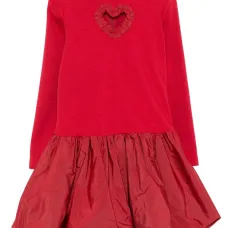 Платье с длинными рукавами