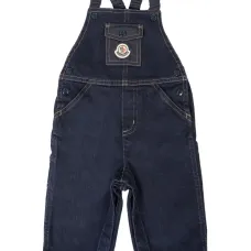 Джинсовый комбинезон с перекрестными бретелями