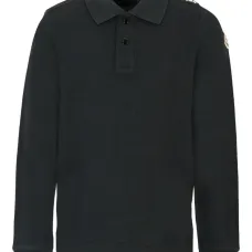 Рубашка поло с длинными рукавами и логотипом Рубашка поло с длинными рукавами и логотипом