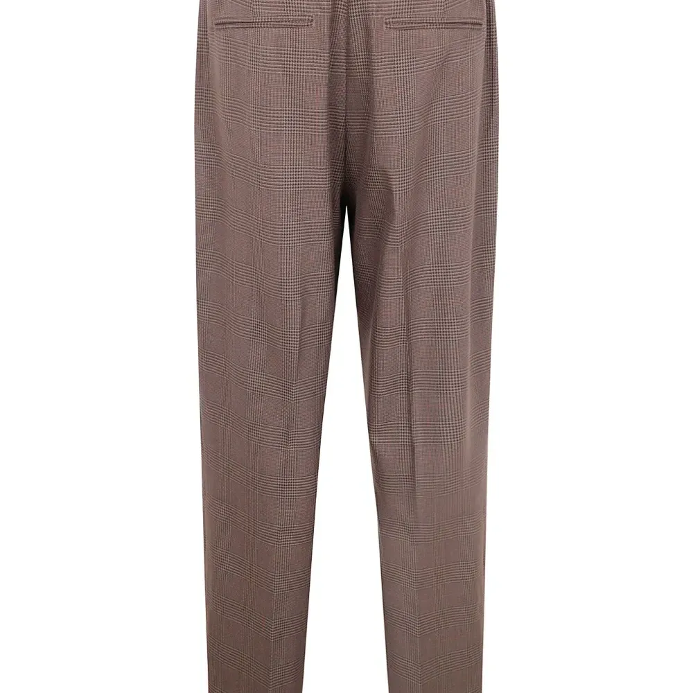 Брюки в клетку