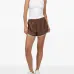 Шорты с отделкой в полоску