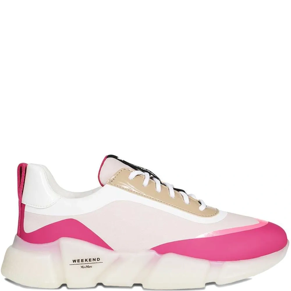 Массивные кроссовки с закругленным носком