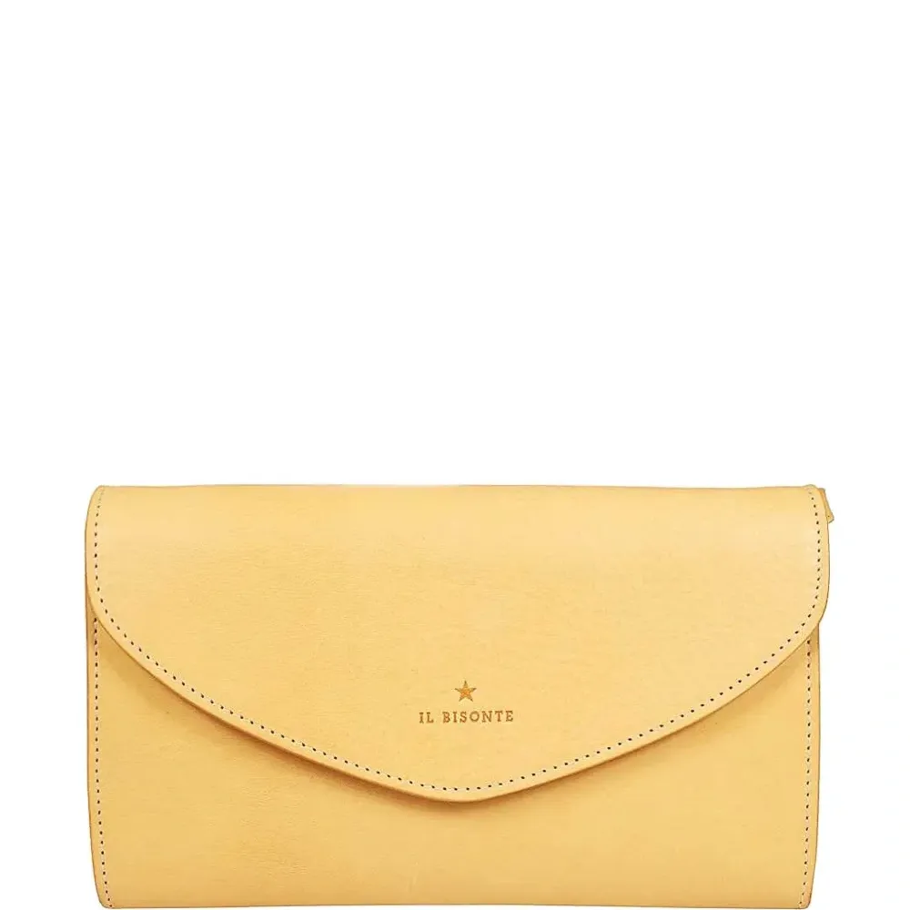 Клатч с клапаном на кнопке