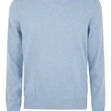 Свитер с круглым вырезом