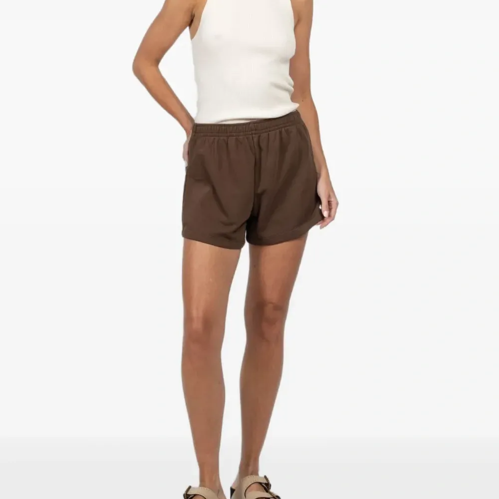 Шорты из джерси с эластичным поясом