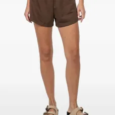 Шорты из джерси с эластичным поясом