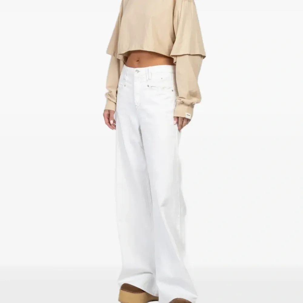 Укороченный двухслойный топ Easy Breeze