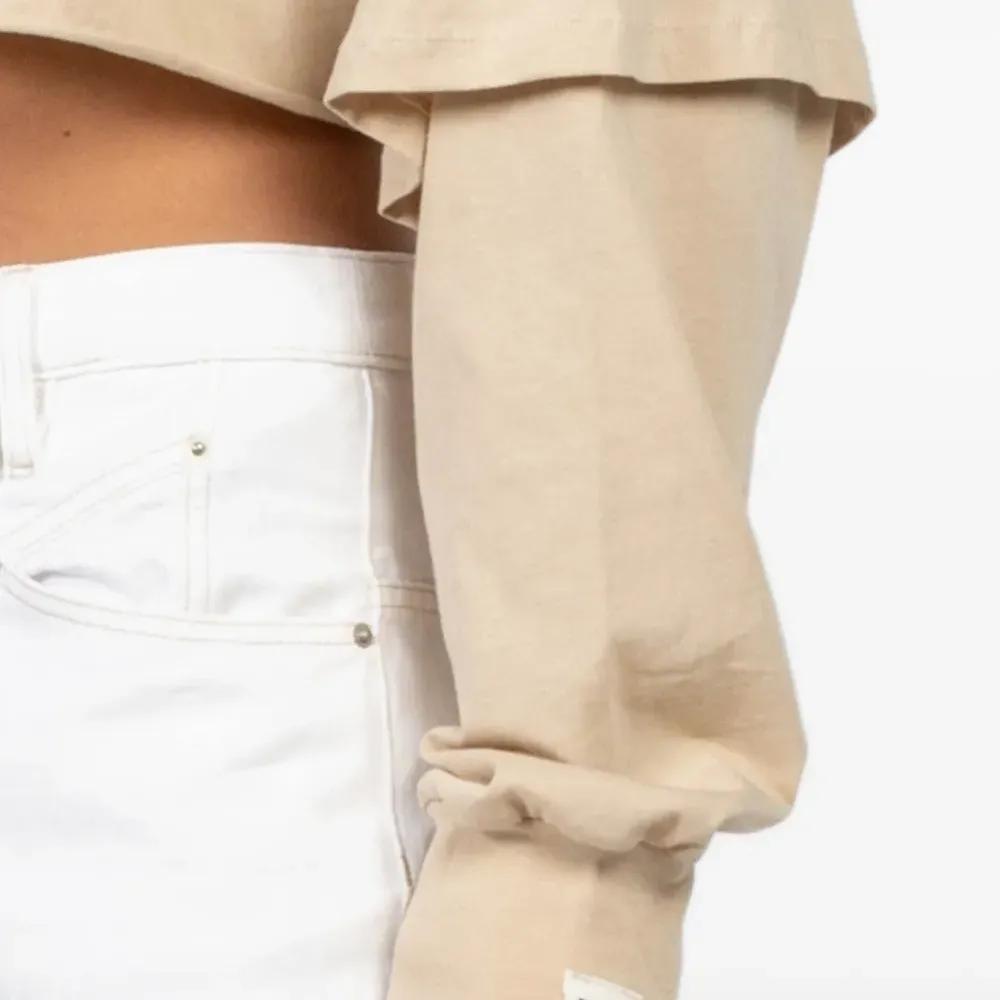 Укороченный двухслойный топ Easy Breeze