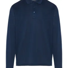 Рубашка поло с длинными рукавами