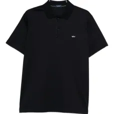 Рубашка поло с вышитым логотипом