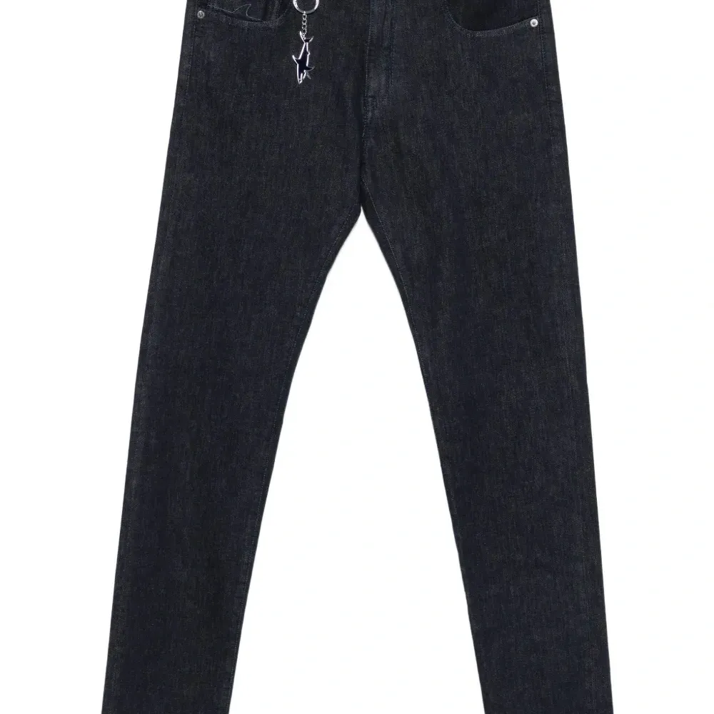 Джинсы с цепочкой