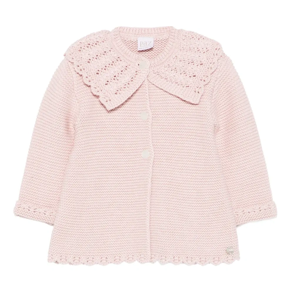 Кардиган с фестонами